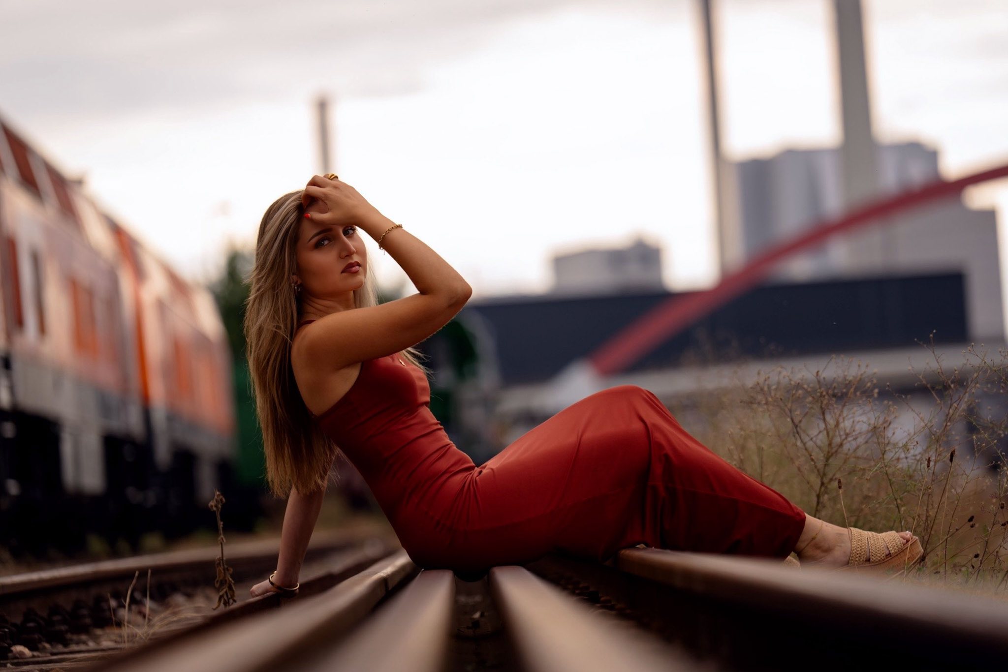 Eleganz am Gleis: Sandras erstes Shooting - Image 2