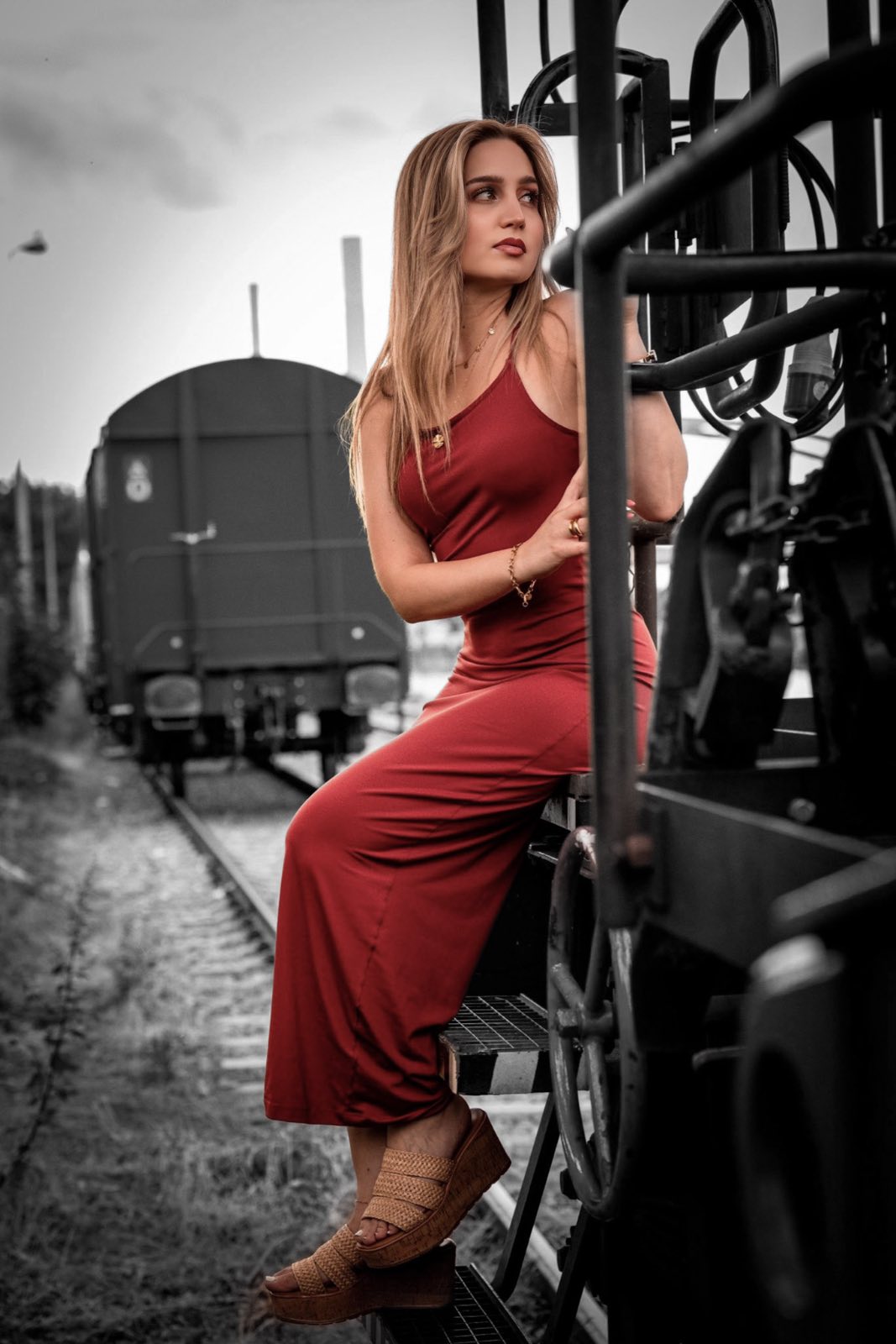 Eleganz am Gleis: Sandras erstes Shooting - Image 8