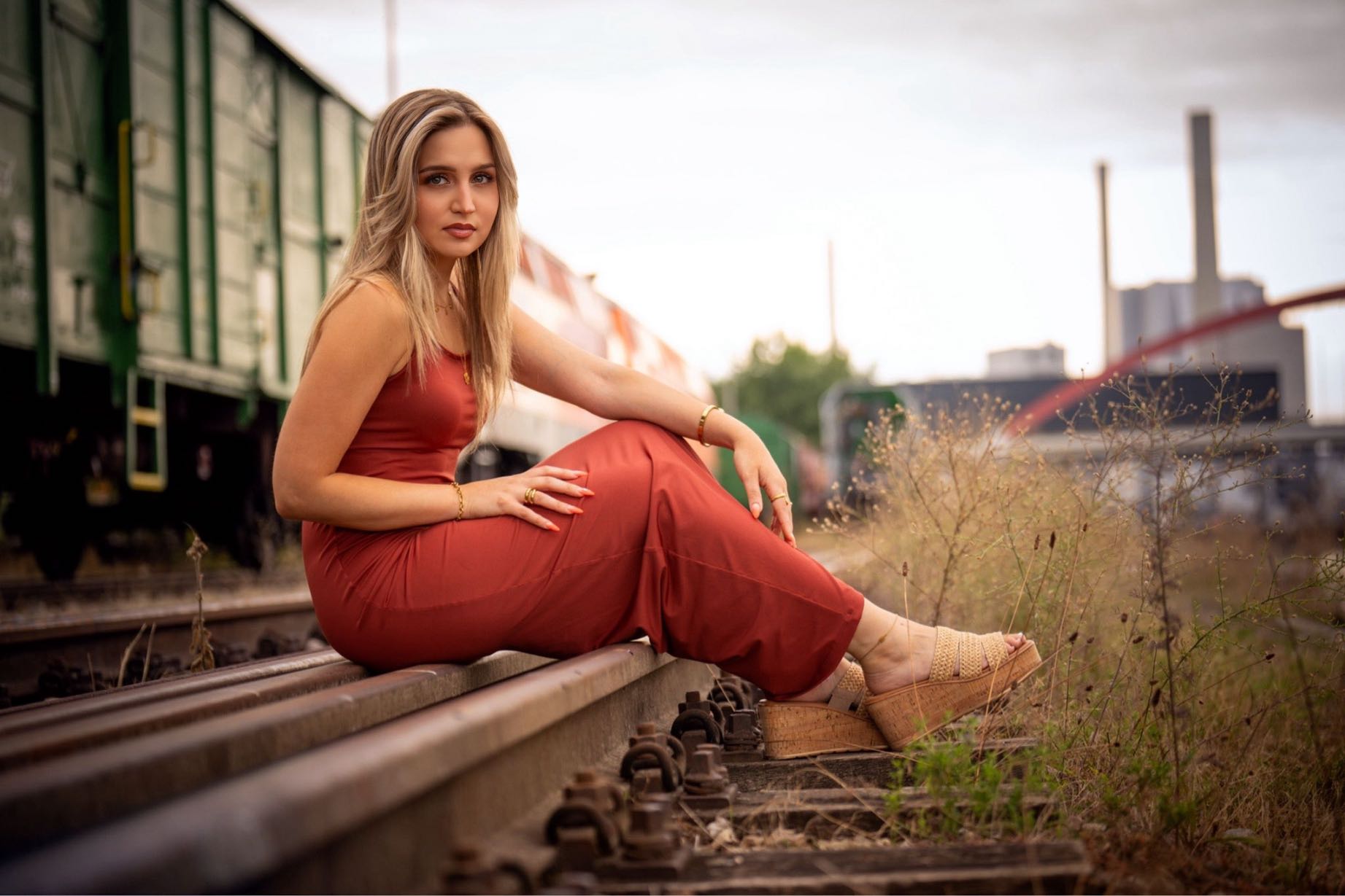 Eleganz am Gleis: Sandras erstes Shooting - Image 9